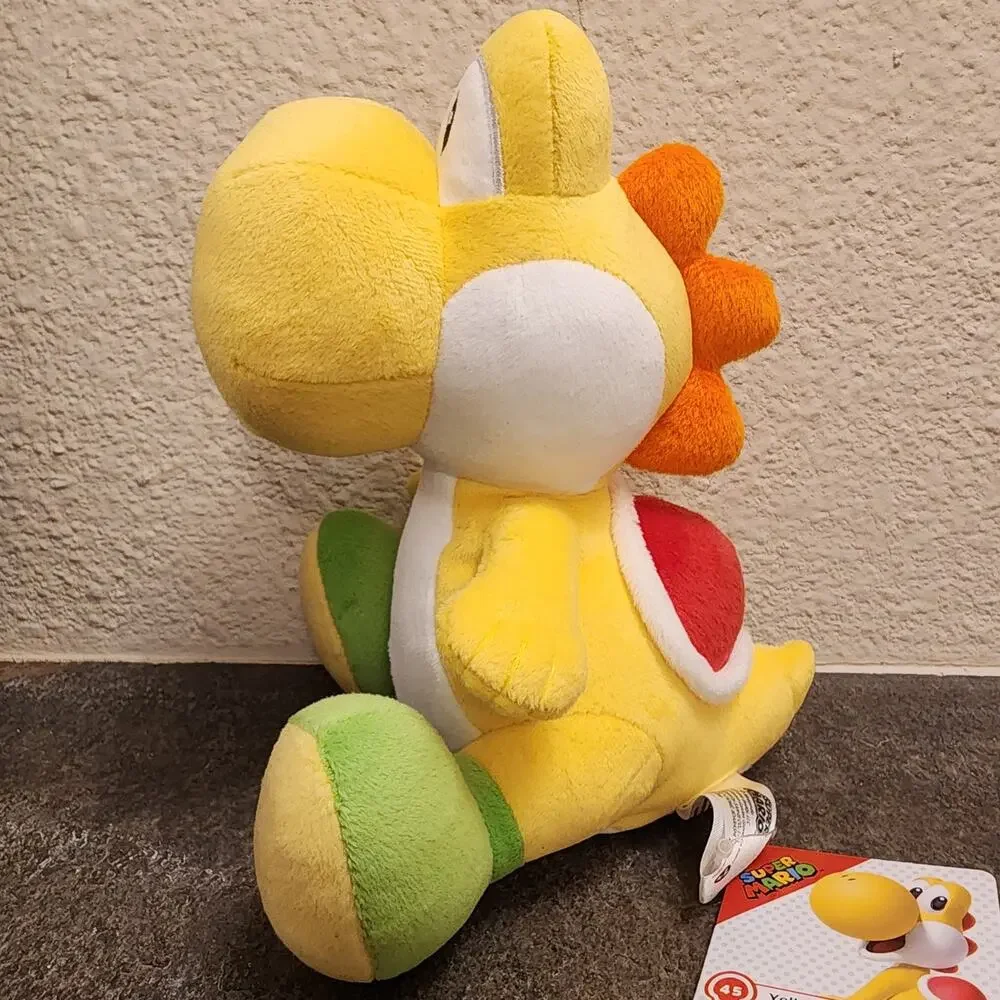 Plush - Yoshi Yellow, 8-inch (NEW) - Super Mario - Nintendo